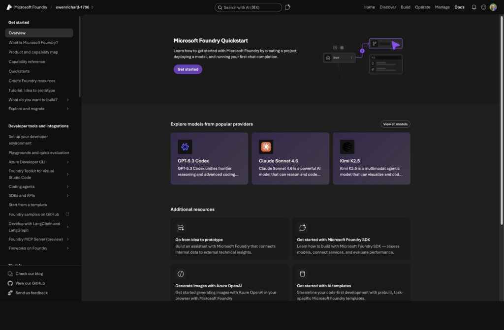 Examples of the CoreAI Design System live in the Foundry portal.